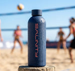 Salinity Soft-Touch Insulated Stainless Water Bottle - Navy