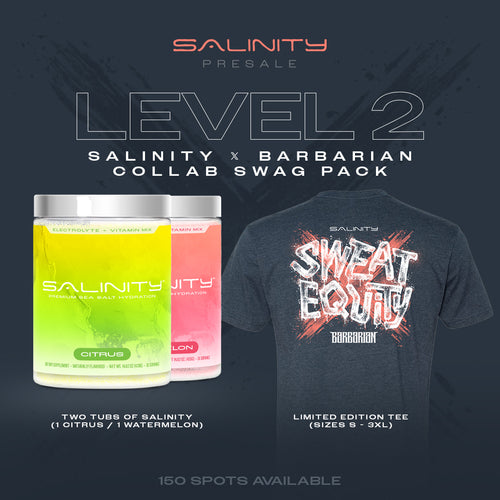 Level 2: Salinity 𝕏 Barbarian Collab Swag Pack